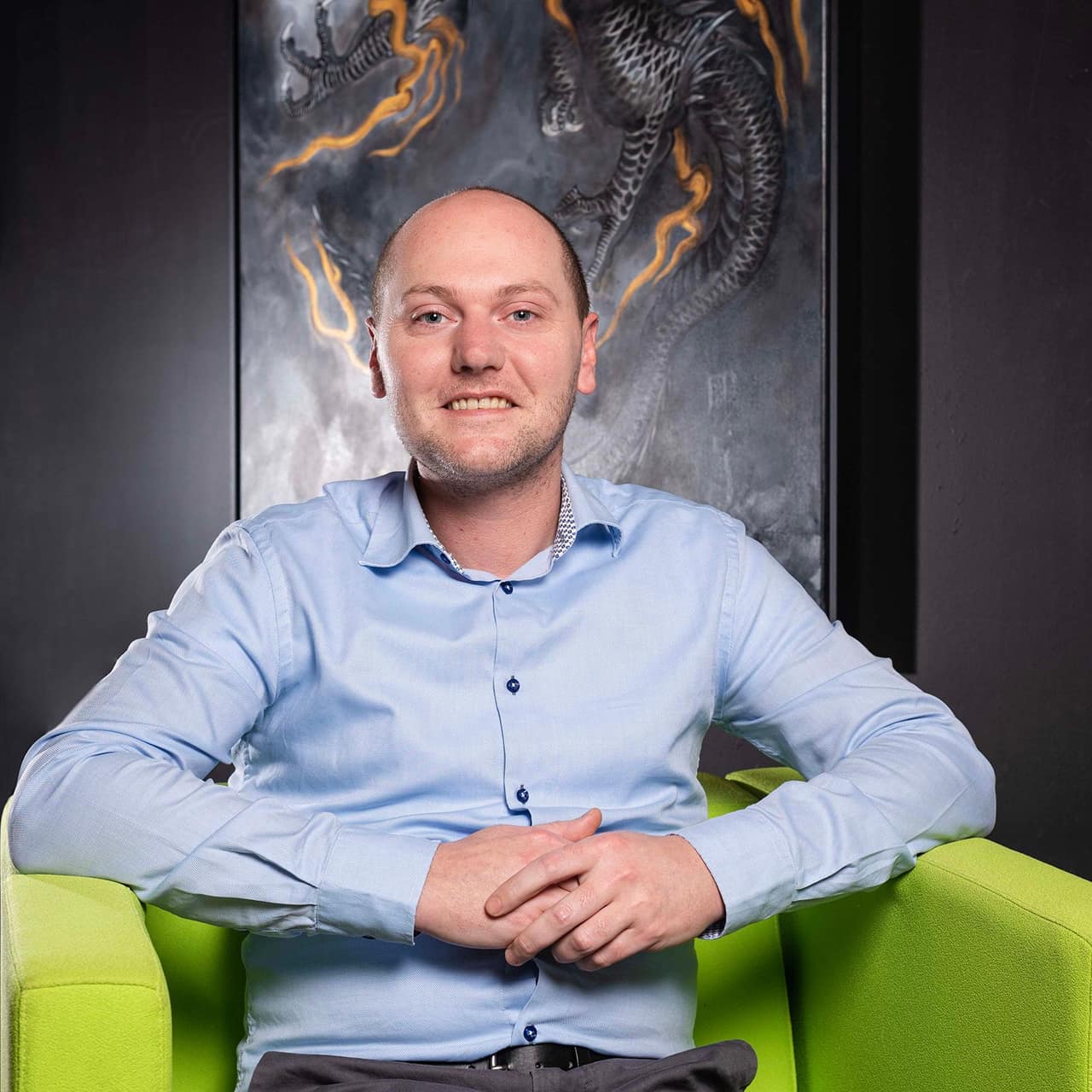 Portret van Kevin Nieuwenhuis